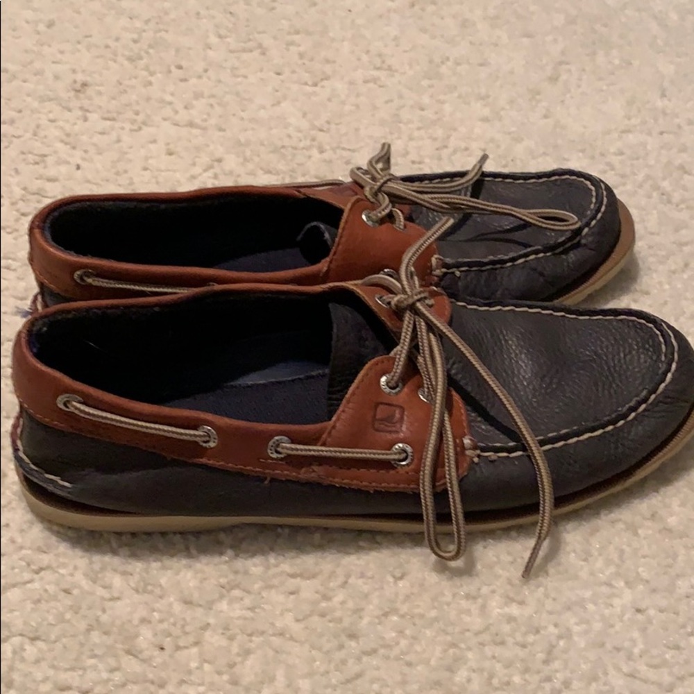 Blue Sperry Topsider